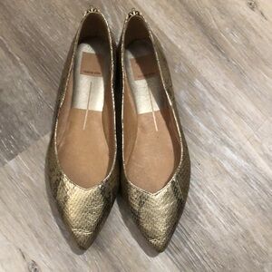 Dolce Vita Snakeskin Print Flats